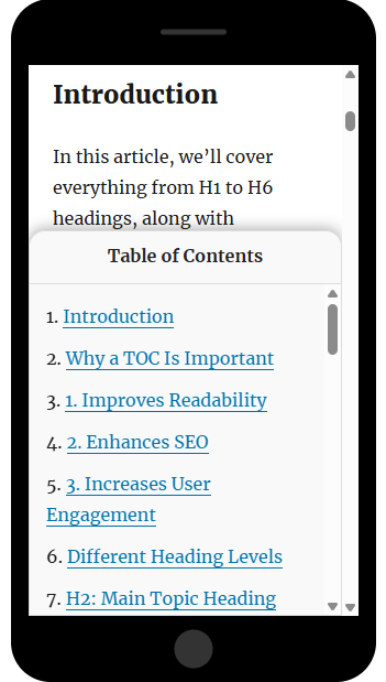 Digital Table of Contents - Screenshot 11