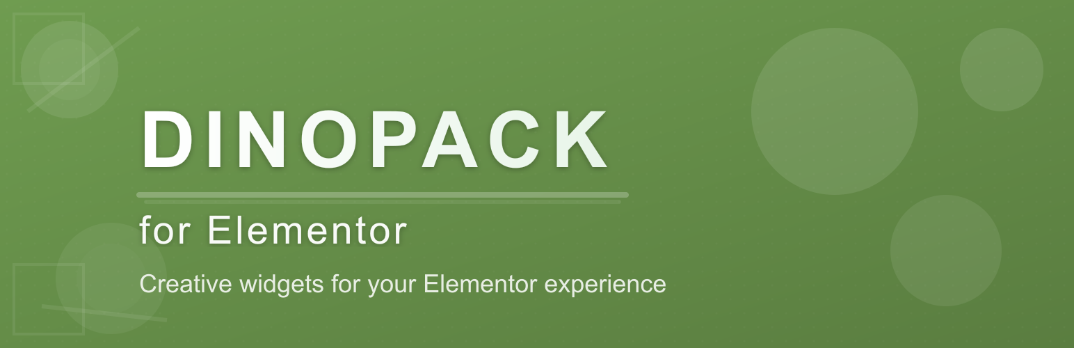 DinoPack for Elementor