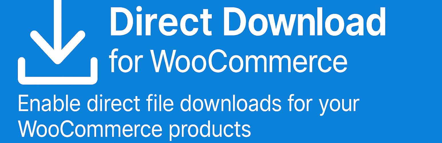Direct Download for WooCommerce