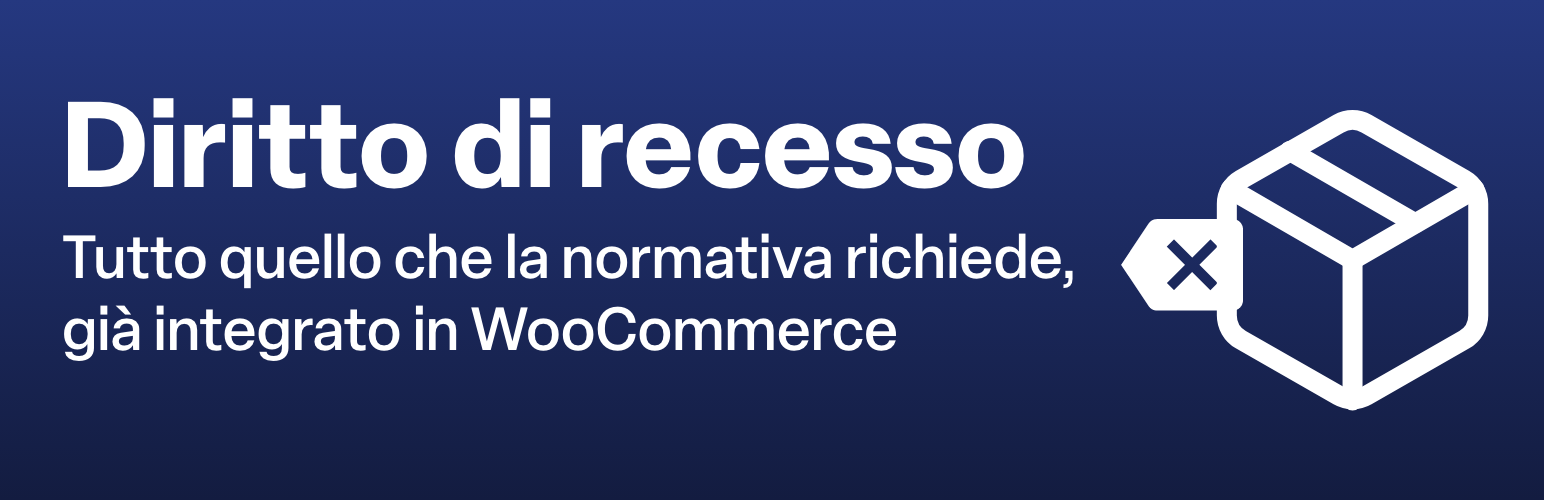 Diritto di Recesso for WooCommerce