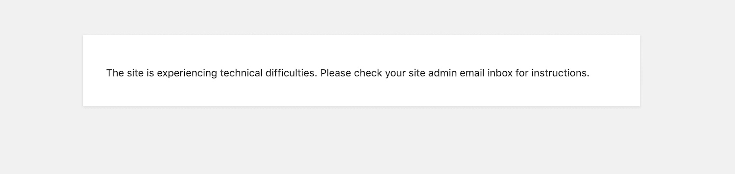 WordPress 外掛 Disable Fatal Error Handler 的封面圖片。