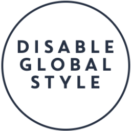 Disable Global Style