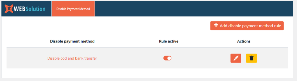 Disable payment method / COD fees / Advance COD or Partial payment for Order for WooCommerce