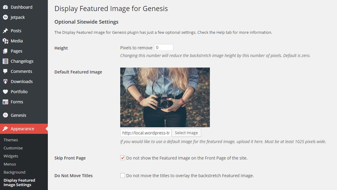 Set a Default Featured Image on the Appearance &gt; Display Featured Image Settings page.