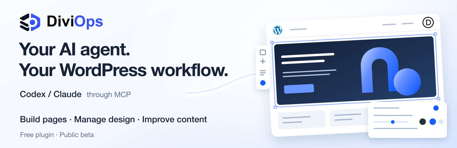 WordPress 外掛 DiviOps Agent 的封面圖片