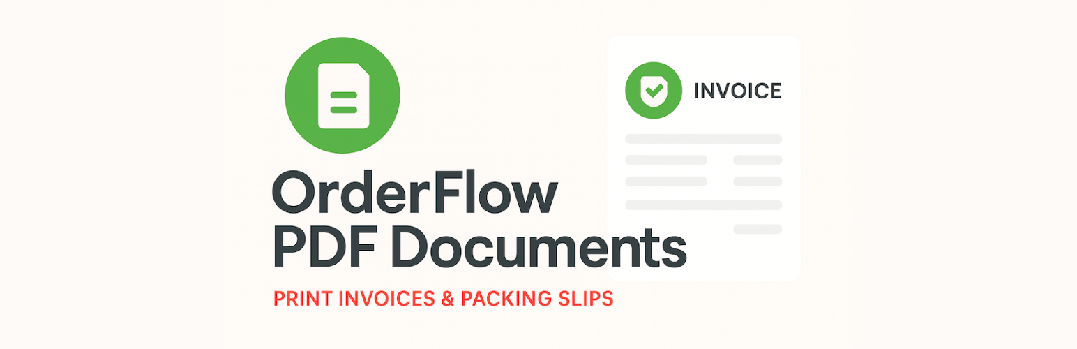 OrderFlow PDF Documents