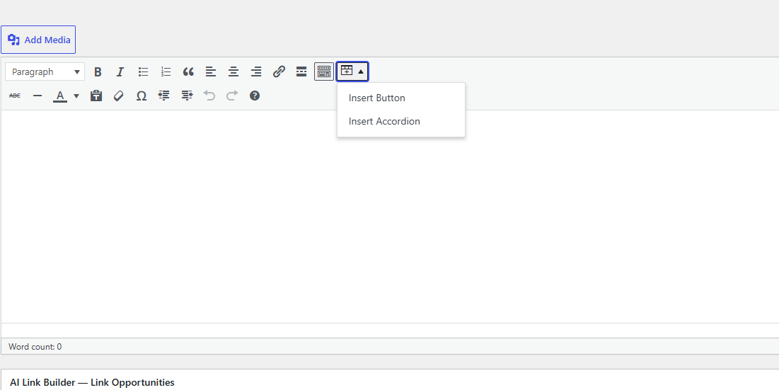The DMValdez Clean Post Toolkit icon in the Classic Editor toolbar.