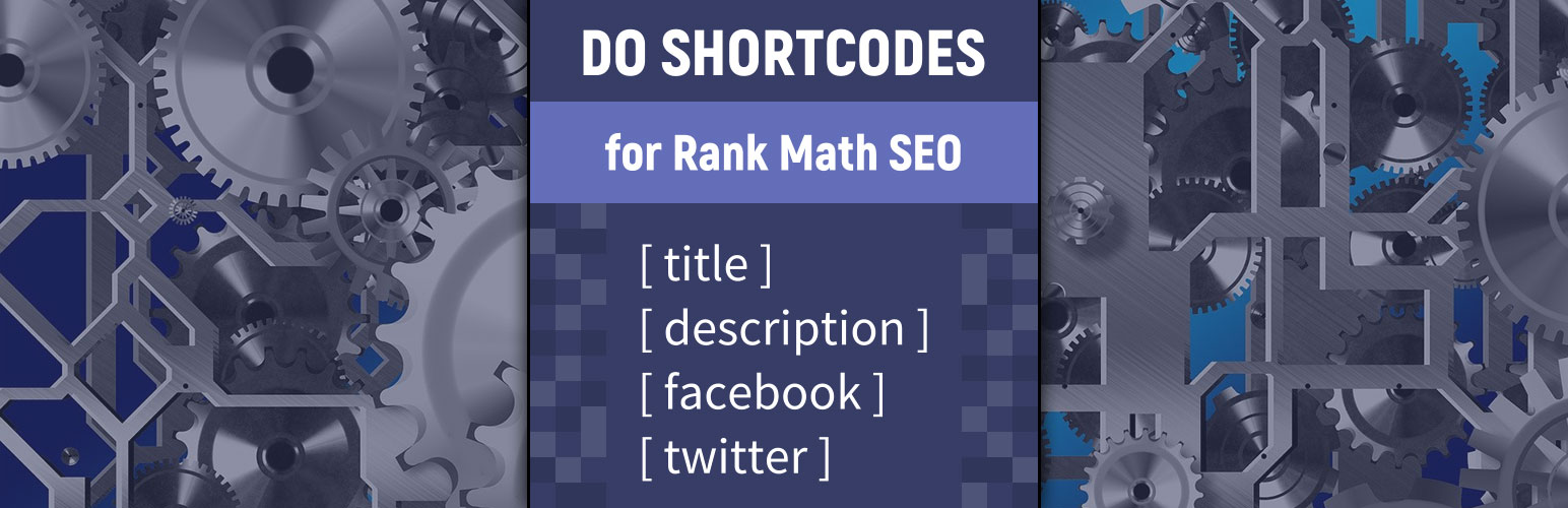 Do Shortcodes for Rank Math SEO
