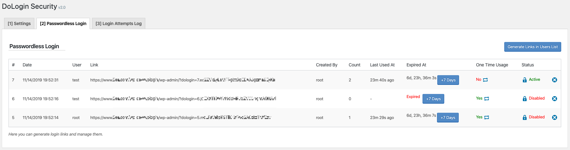 Plugin Passwordless Login