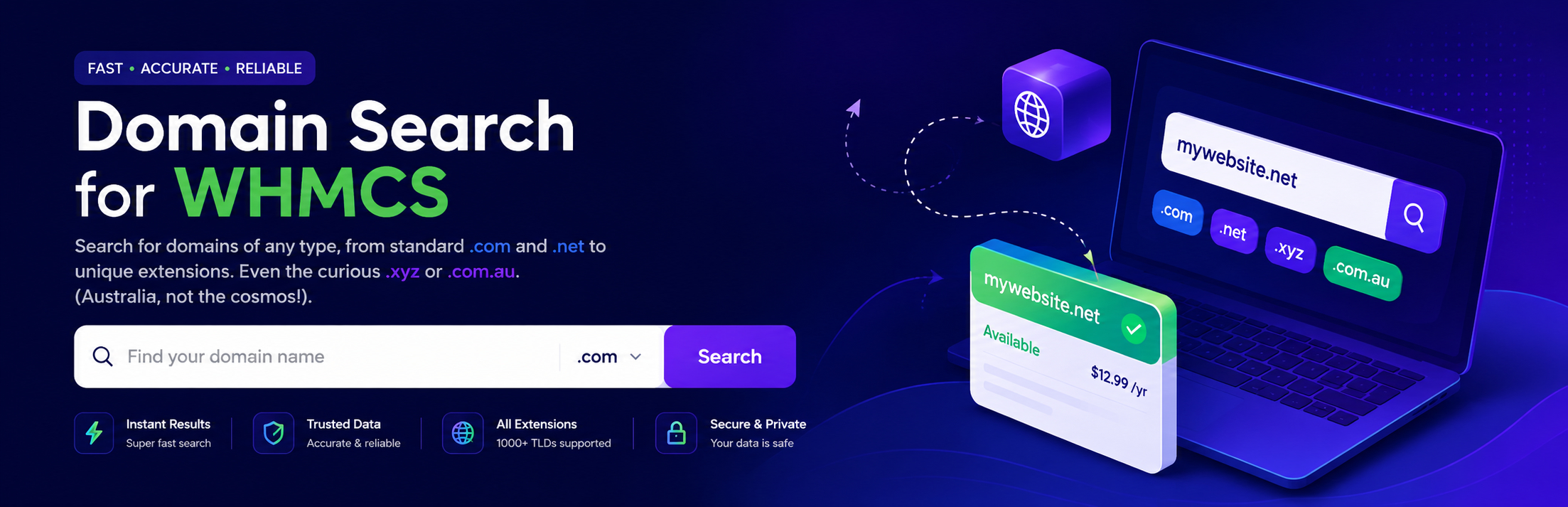 Domain Search for WHMCS