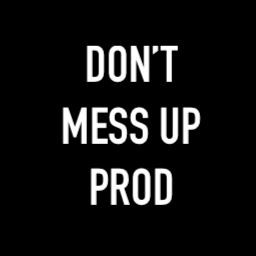 Don't Mess Up Prod Icon