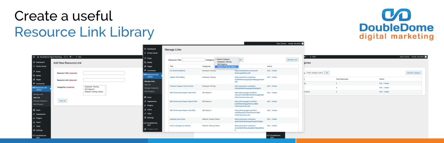 DoubleDome – Resource Link Library