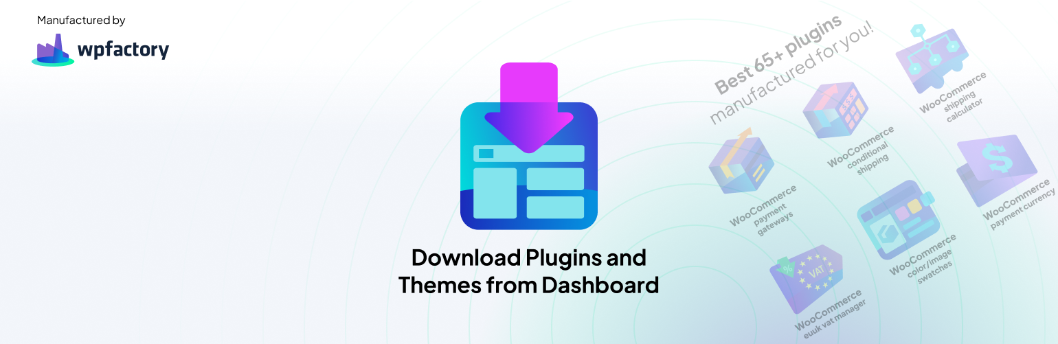 Download Plugins and Themes in ZIP from Dashboard