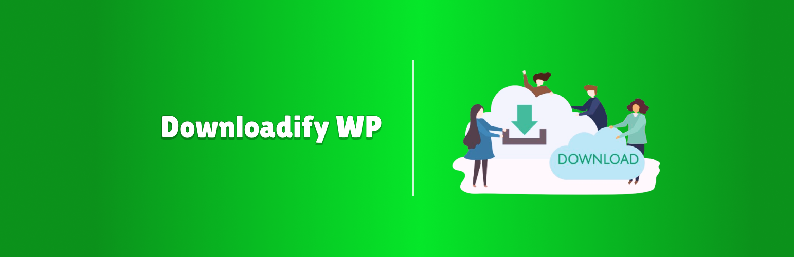 WordPress 外掛 Downloadify WP 的封面圖片。