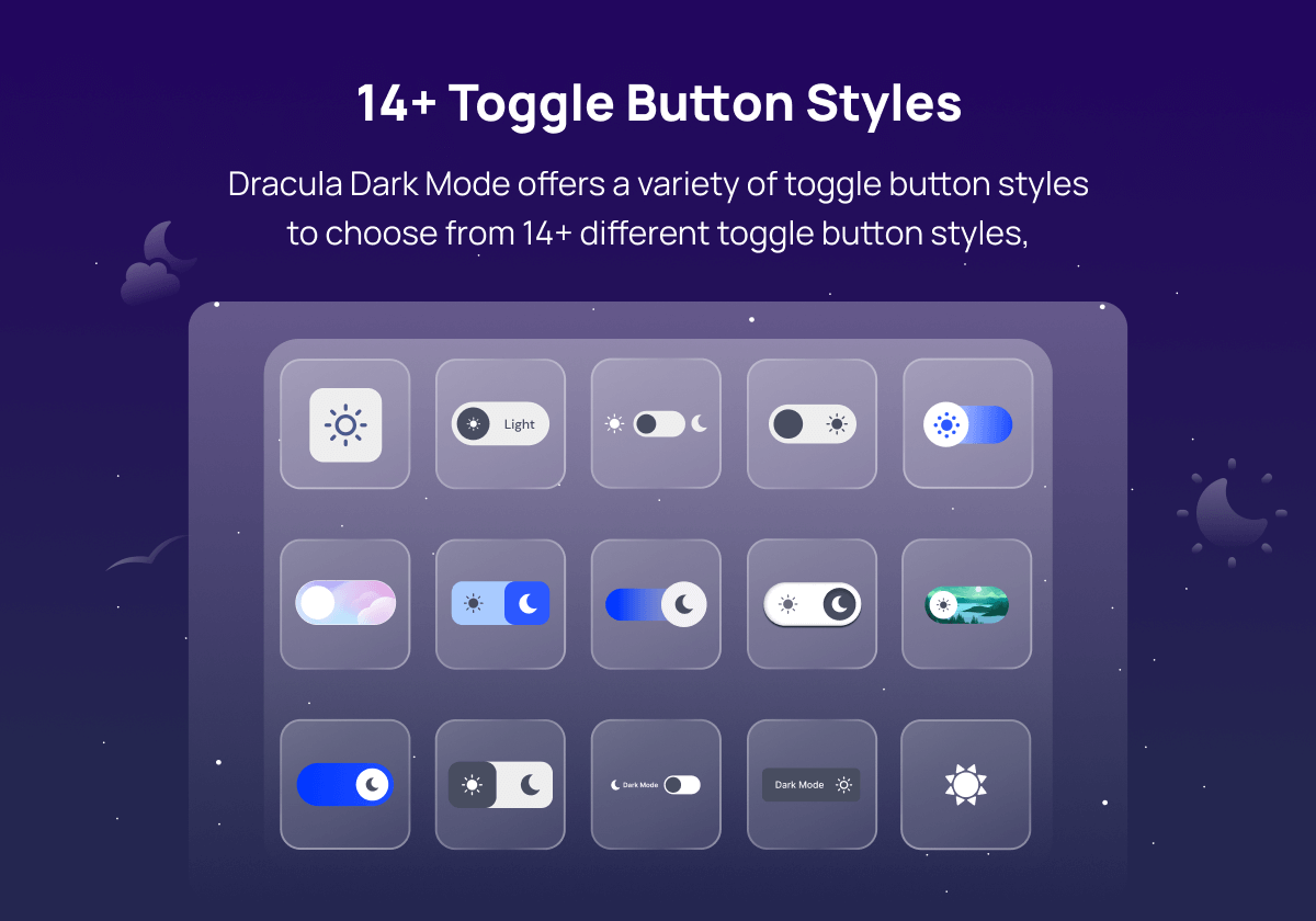 14+ Dark Mode Toggle Button Styles