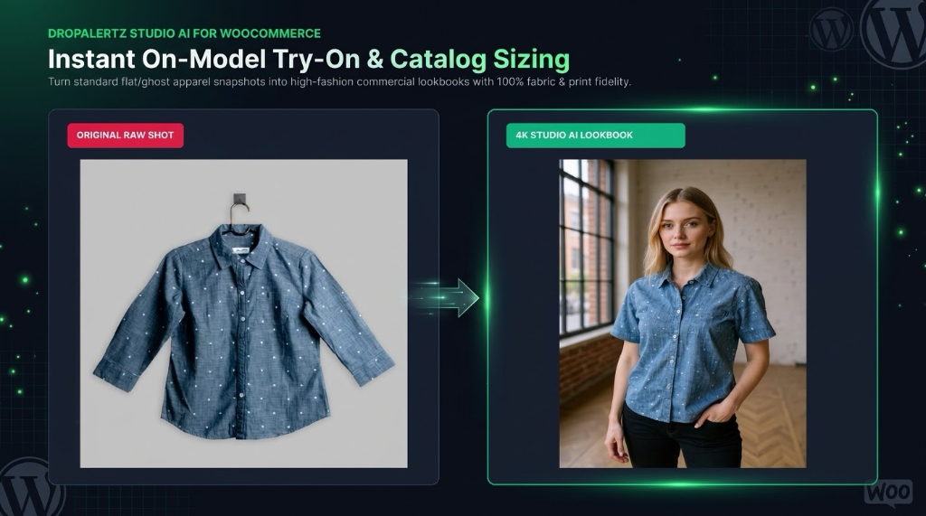 Catalog Studio: Select any product from your WooCommerce store and choose an optimized environment.