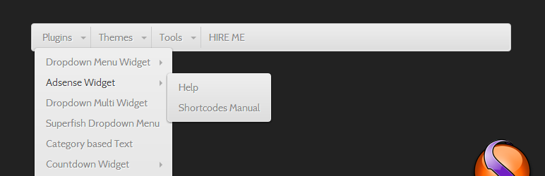 dropdown-menu-widget