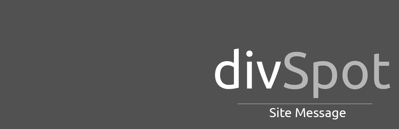 DS Site Message