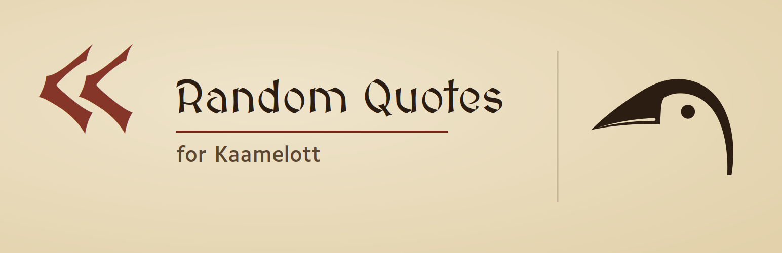 WordPress 外掛 DS-Web Random Quotes for Kaamelott 的封面圖片
