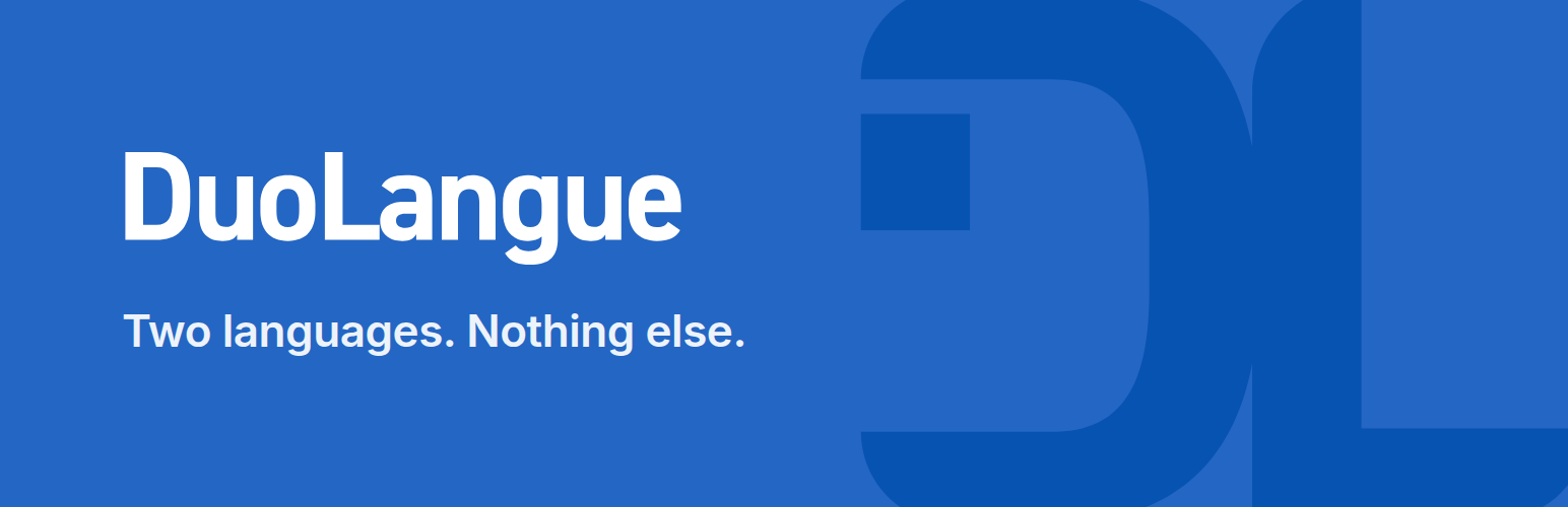 WordPress 外掛 Duolangue — Lightweight Bilingual 的封面圖片