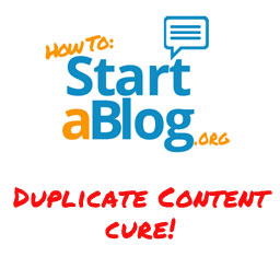 Duplicate Content Cure