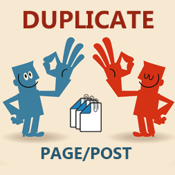 Duplicate Page and Post Icon