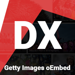 DX oEmbed for Getty Images Icon