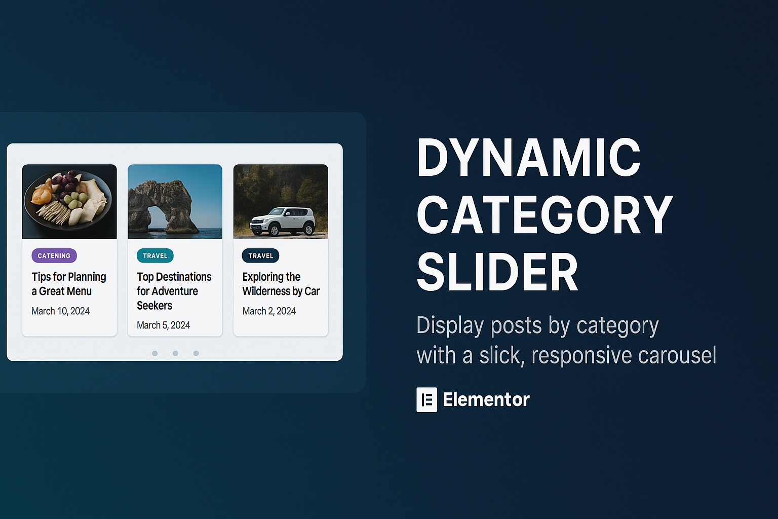 Dynamic Category Slider