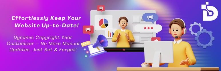 Dynamic Copyright Year Customizer