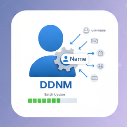Dynamic Display Name Manager Icon