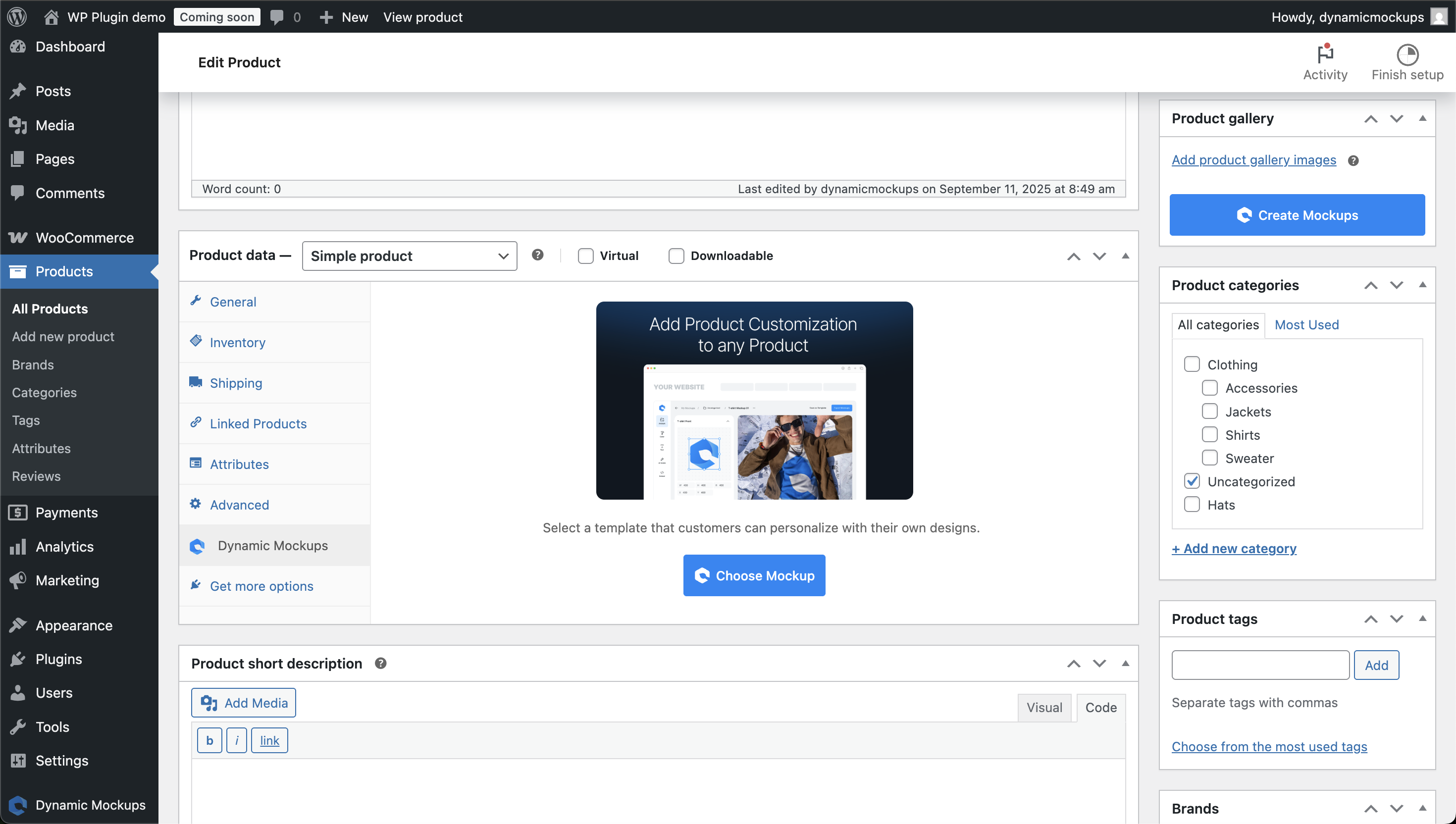 Personalize any product and let customers buy it