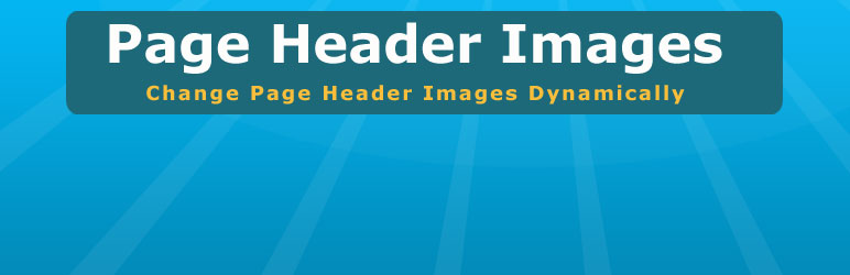 Dynamic Page Header Images