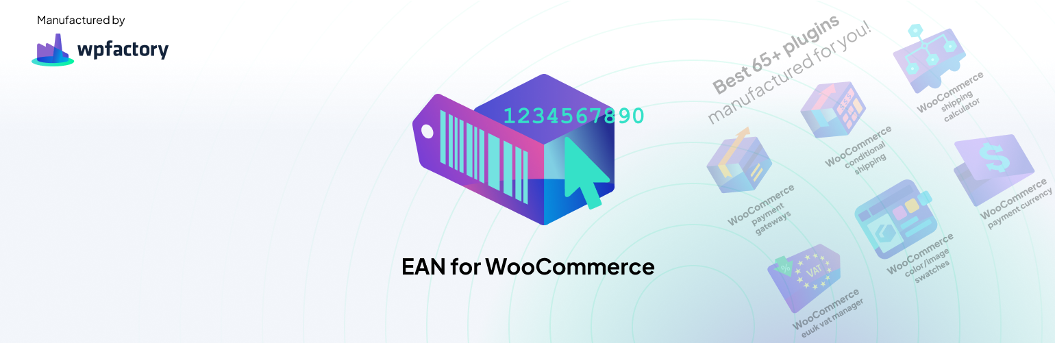 EAN, UPC, ISBN Generator: Product Barcode Inventory for WooCommerce