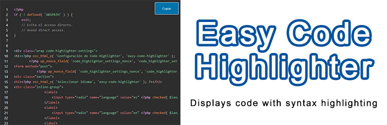 Easy Code Highlighter