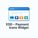 Easy Digital Downloads – Payment Icons Widget logo