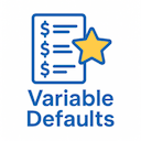 Easy Digital Downloads – Variable Defaults logo