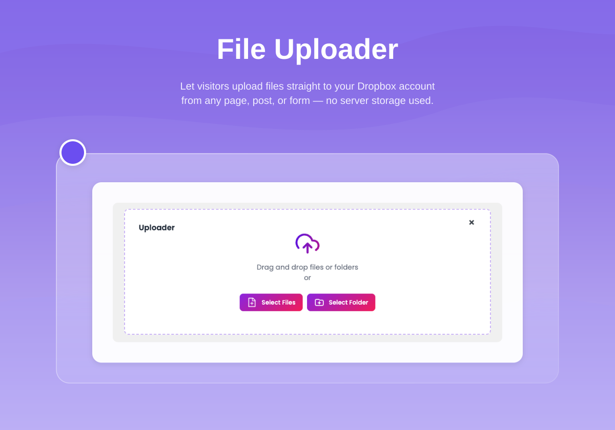 File Uploader.