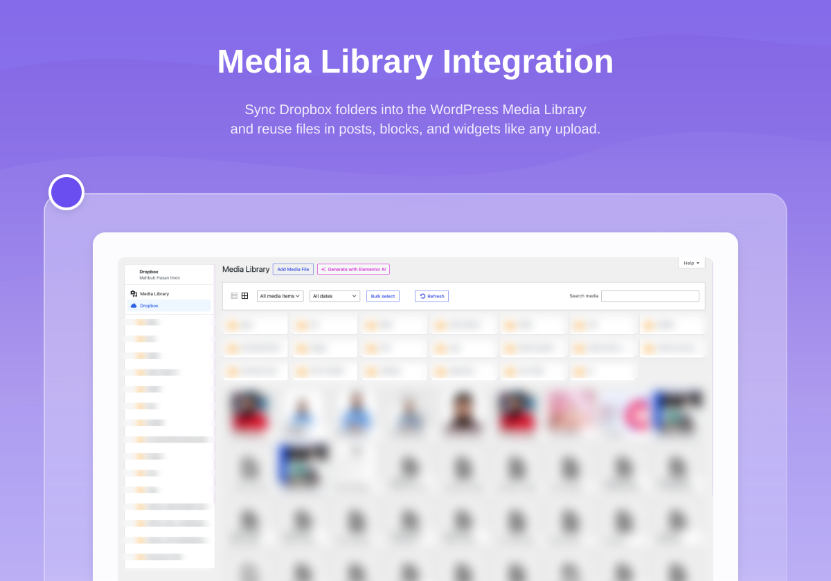 Media Library Integration (PRO)