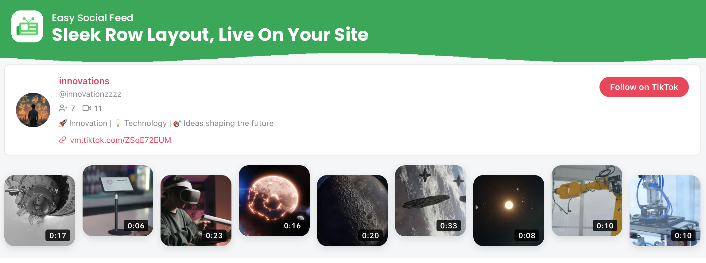 Easy Social Feed – Social Photos Gallery and Post Feed for WordPress
