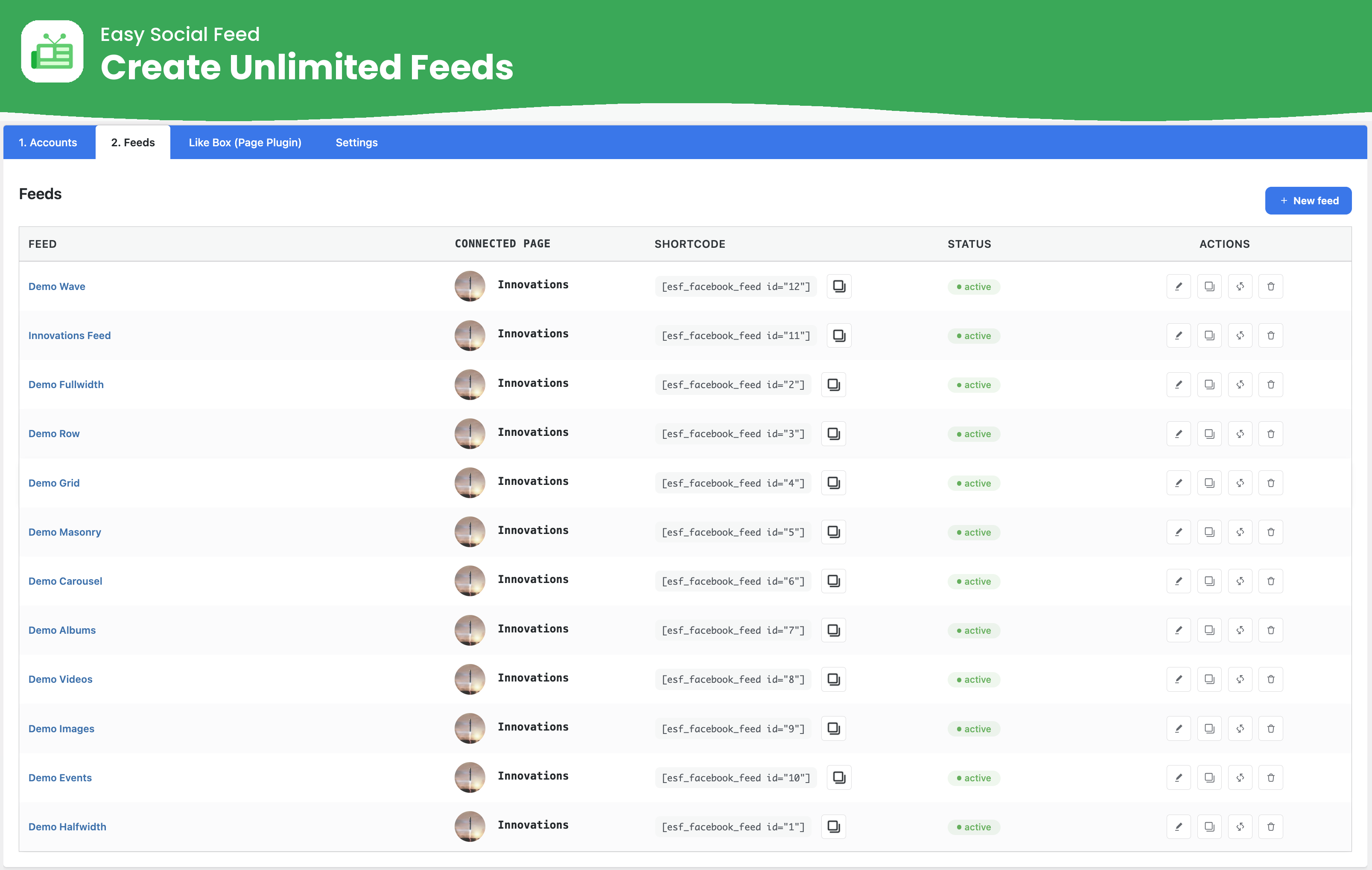 Easy Social Feed – Social Photos Gallery and Post Feed for WordPress