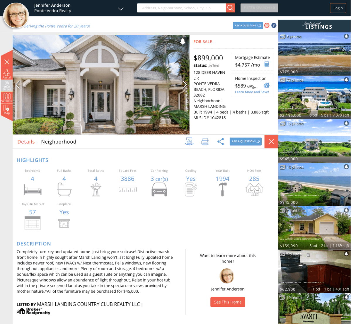 More information on each listing opens in new tab with lead capture tools built in.