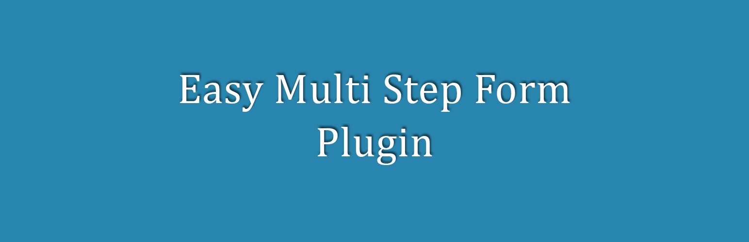 WordPress 外掛 Multi Step Form Plugin 的封面圖片。