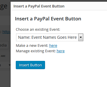 paypal events wordpress org