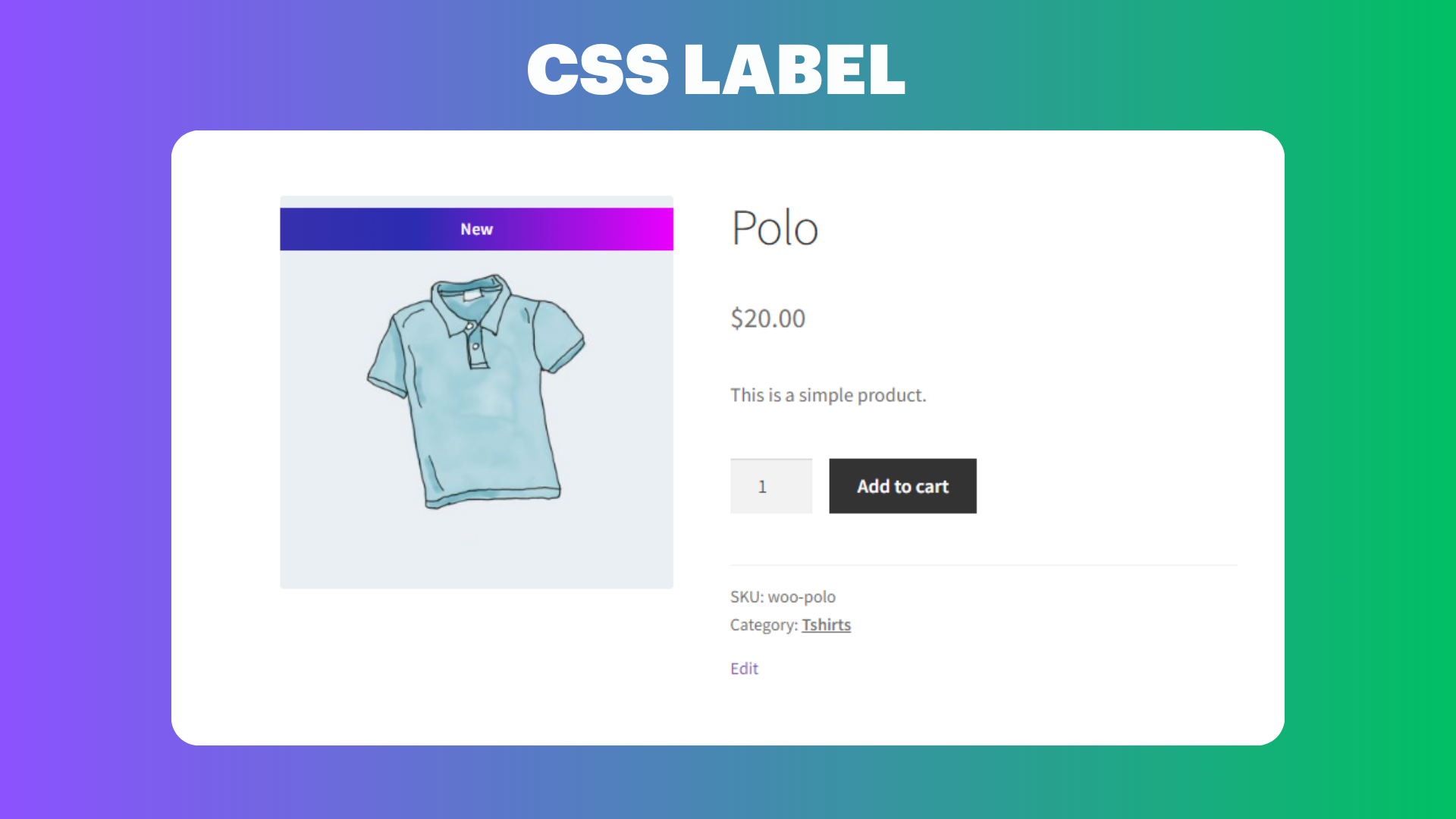 Css Label.