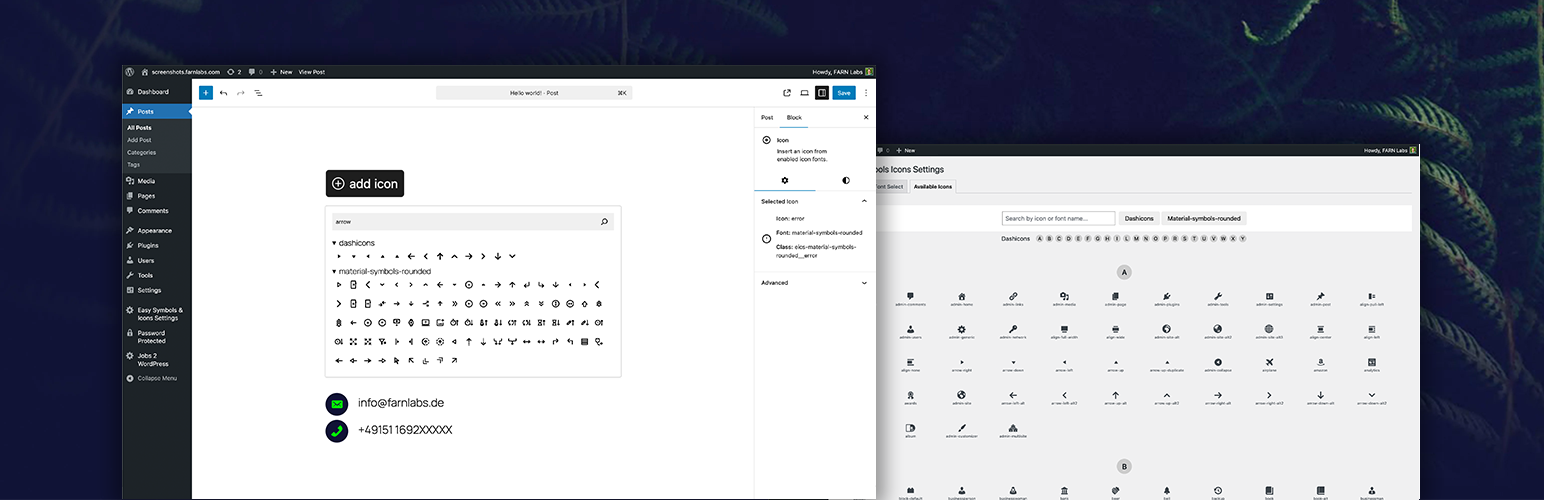 Easy Symbols & Icons