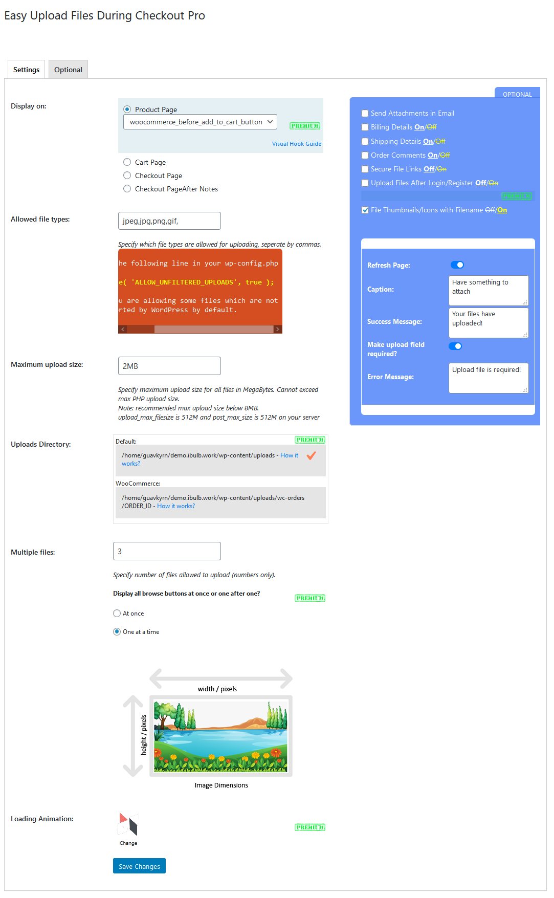 Settings Page &gt; Attachments display in emails is an optional feature. You can turn this OFF.