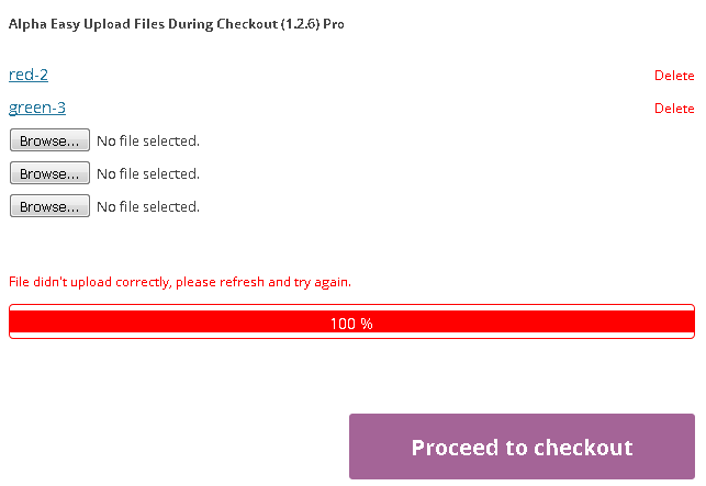 Upload progress post view in PRO version