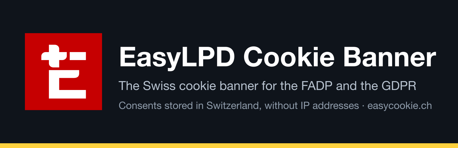 WordPress 外掛 EasyLPD Cookie Banner 的封面圖片