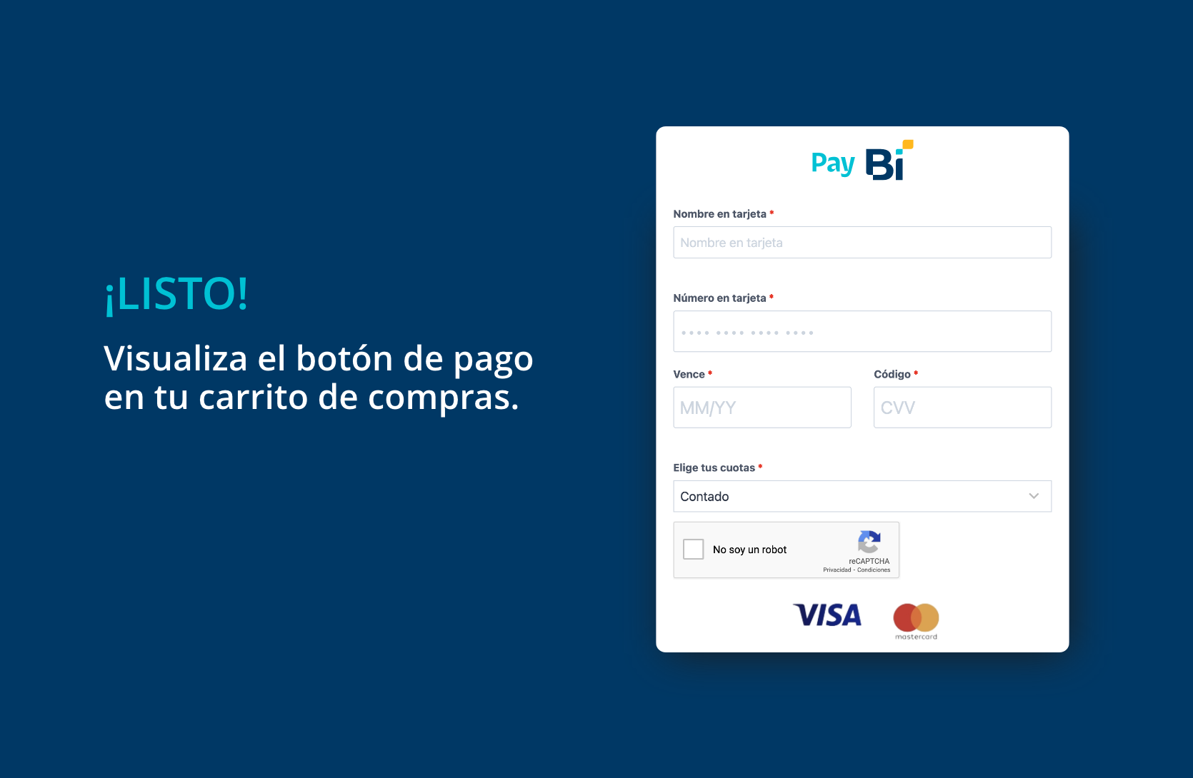 Ingresa al módulo de cuotas para visualizar las cuotas que tienes disponibles