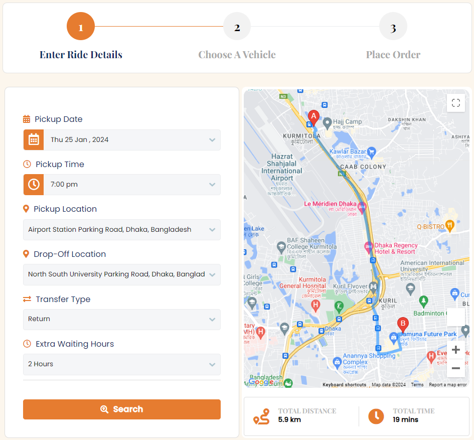 Taxi Booking Manager for WooCommerce – WordPress plugin | Ecab